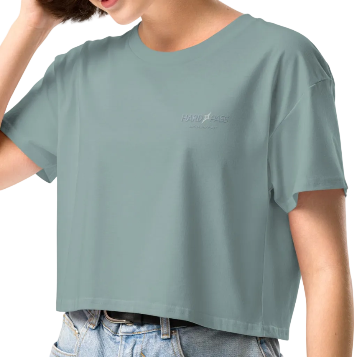 Hard Pass Crop Top